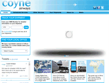 Tablet Screenshot of coyneair.com
